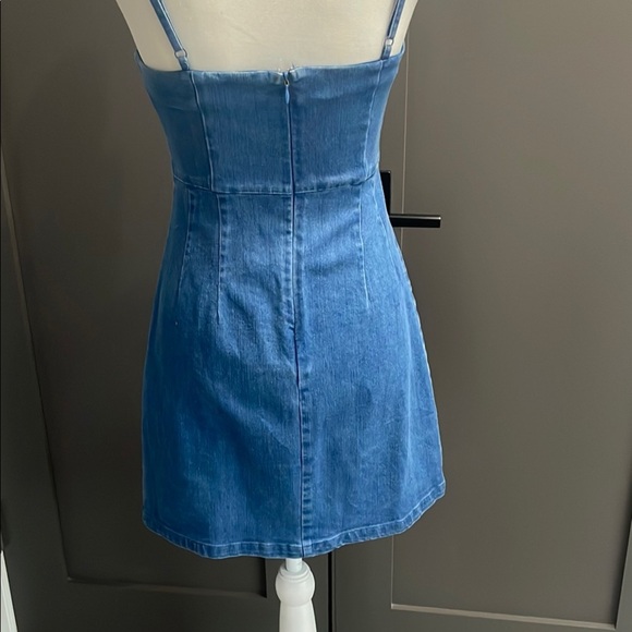 Sugar+Lips Blue Denim Dress - Picture 5 of 13